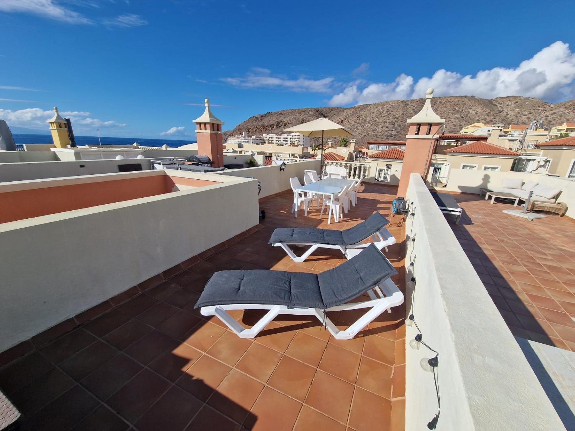 Sunset Rooftop Terrace Apartment Palm-mar Exterior foto